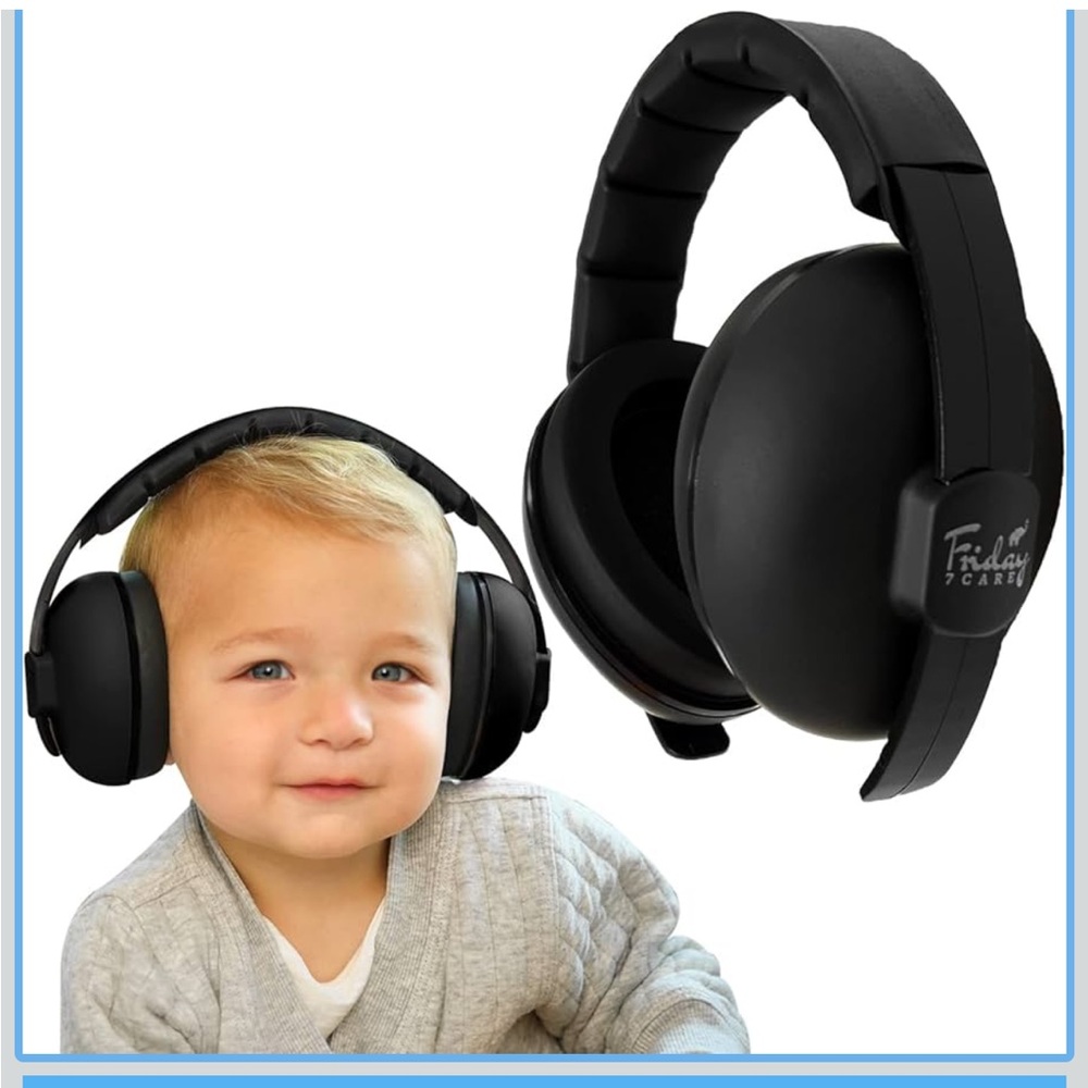 Baby Headphones - Baby Ear Protection, Noise Cancelling, Adjustable Ages 0-2